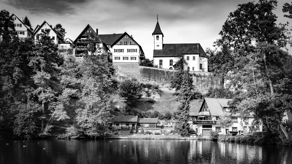 Berneck eski şehir manzaralı