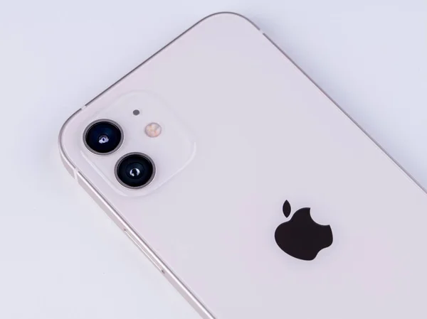 Antalya Turkey January 2021 Front Back View New Iphone White — 스톡 사진