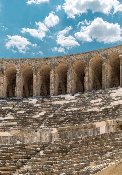 Roman Amphitheater Aspendos Belkiz Antalya Turkey — Stock Photo, Image