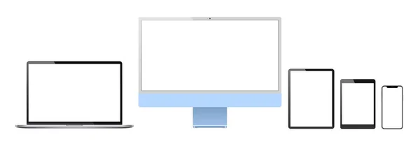 Imac Mockupストックベクター ロイヤリティフリーimac Mockupイラスト ページ 3 Depositphotos