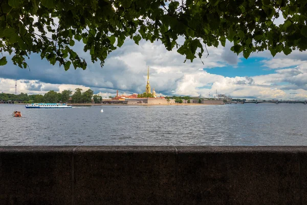 Вид Міста Санкт Петербург Росія — стокове фото