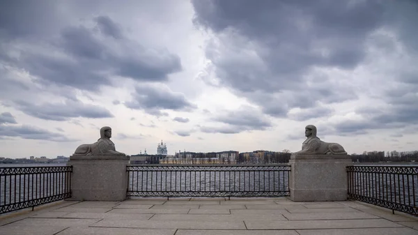 Vista Dalla Città San Pietroburgo Russia — Foto Stock