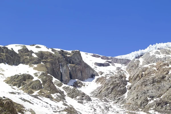 Glacier Terskol and mount Terskol — Stock Photo, Image