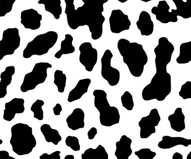 Kusursuz vektör arkaplanı. Basit inek izi.