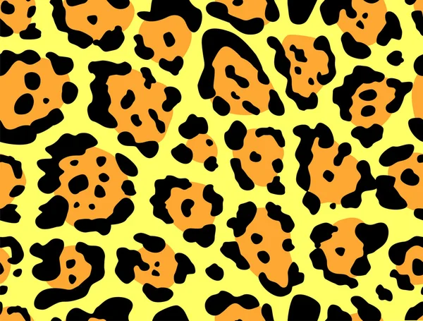 Impresión de leopardo — Vector de stock