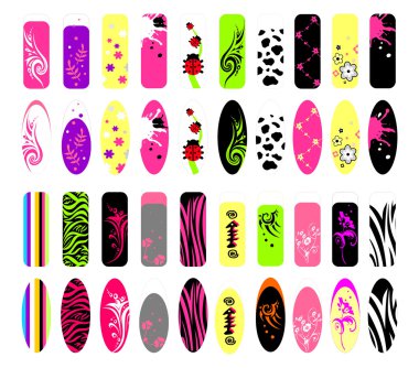 Download Nail Designs Free Vector Eps Cdr Ai Svg Vector Illustration Graphic Art