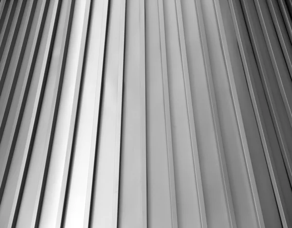 Einzigartiges, glänzendes Blech, Aluminiumdach, Schindeln — Stockfoto