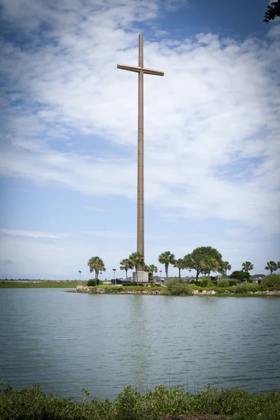 Nagy keresztet, Szent Ágoston, Florida — Stock Fotó