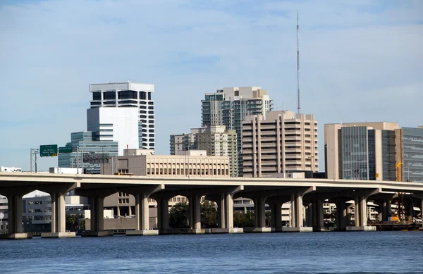 Skyline von jacksonville florida — Stockfoto