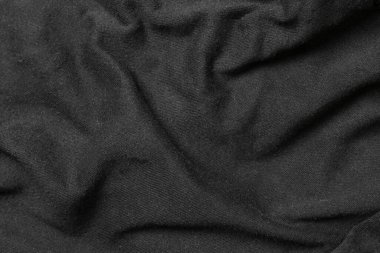 Renkli giysilerin buruşuk ve buruşuk dalgaları tekstil dokusu