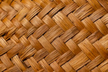 Soyut yaz hasır şapka deseni dokusu