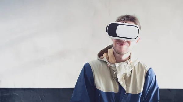 A modern technológia vr szemüveg, virtuális valóság googles — Stock Fotó