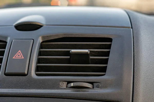 Sistema de refrigeração da condição do ar do carro, fluxo da brisa — Fotografia de Stock