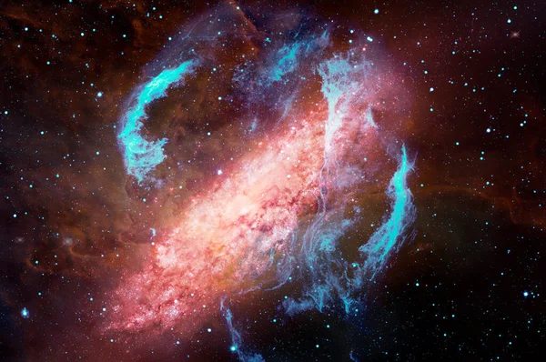 Красивая галактика в космосе, научно-фантастический фон, элементы этого изображения, предоставленного nasa b — стоковое фото