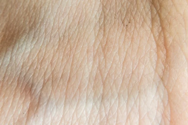 Makro fénykép az emberi bőr szerkezetéről b — Stock Fotó