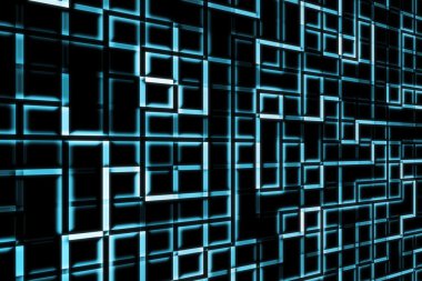 Mavi teknik arka plan