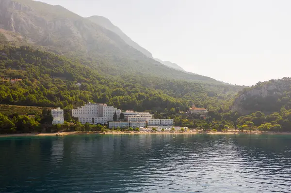 Вид Воздуха Курорт Хорватия Путешествия — стоковое фото
