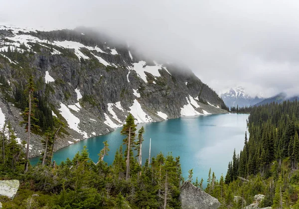 Beautiful Nature Landscape Duffy Lake Provincial Park British Columbia Canada — Fotografia de Stock