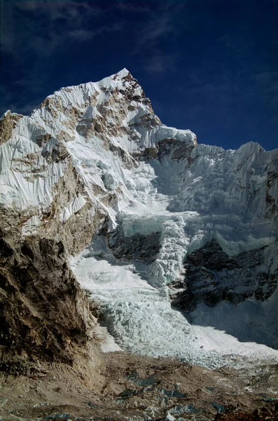 Όρος Nuptse Everest Ιμαλάια Νεπάλ — Φωτογραφία Αρχείου