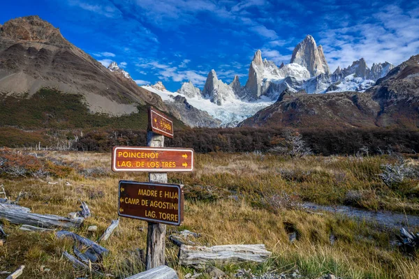 Scenic View Information Signs Latin America — Stock Photo, Image