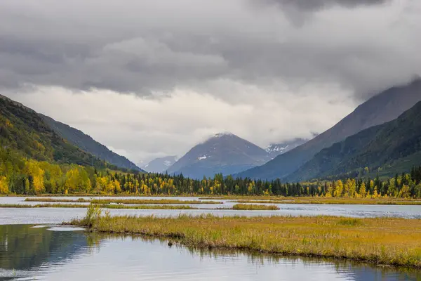 Kenai Lake Cooper Landing Kenai Alaska Eua — Fotografia de Stock