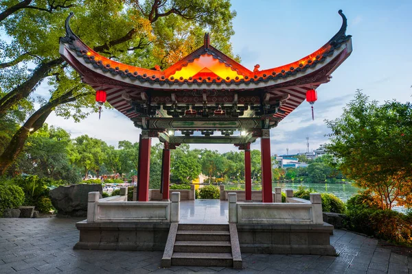 Chinese Pagode Zomerhuis Park — Stockfoto