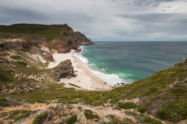 Dias sahili manzaralı (Diaz plajı) Ümit Burnu manzaralı yürüyüş, Güney Afrika