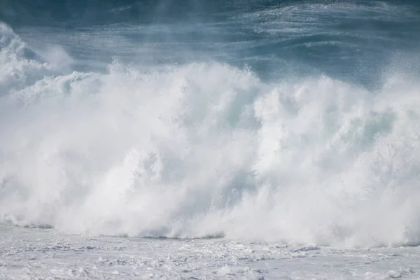 Krockande Vågor Vid Indiska Oceanen Vid Robbergs Naturreservat Plettenberg Bay — Stockfoto