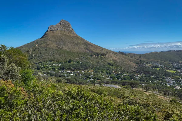 Lions Head Cape Town South Africa Seen Tafelberg Road Table — Stock Photo, Image