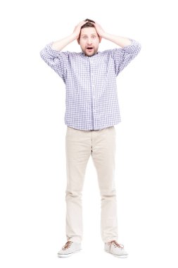 Adam Bir Şeye Şaşırdı