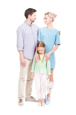 Kederli Kızlı Aile