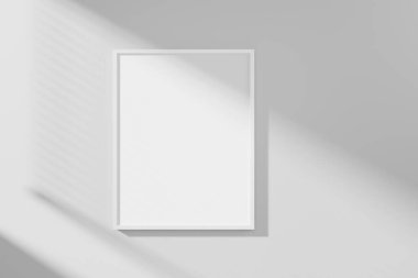 Fotoğraf ya da poster çerçevesi 8.5 x 11 biçimi için uygun. 3B görüntüleme.