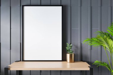 Fotoğraf veya poster çerçeve modeli A1, A2, A3, A4, A5 biçimi için uygundur. 3B görüntüleme.