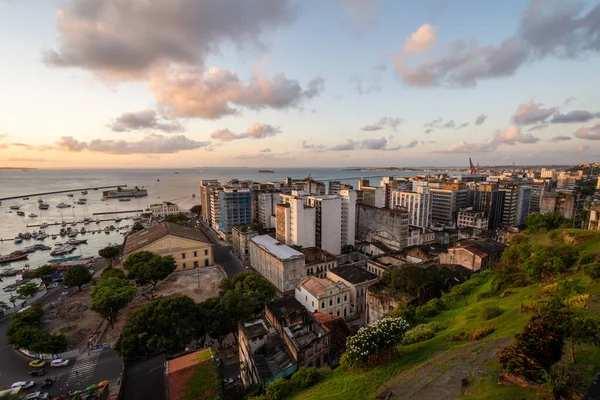 Beautiful View Downtown Buildings Historic City Center Salvador Bahia Brazil — Stock Photo, Image