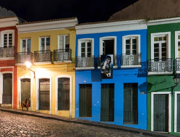 Bela Vista Para Edifícios Coloridos Casas Centro Histórico — Fotografia de Stock