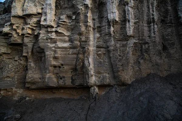 Primo Piano Una Roccia Una Grotta — Foto Stock