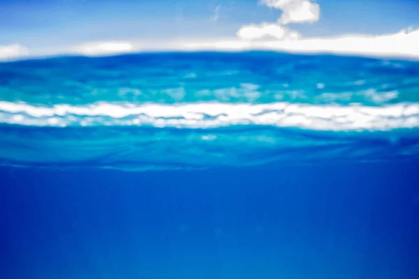 Красиве Тропічне Море Блакитним Небом — стокове фото
