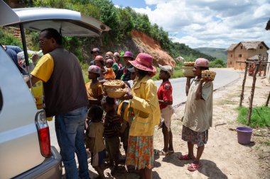 Yazı işleri. Madagaskar 'daki günlük yaşamın insanları