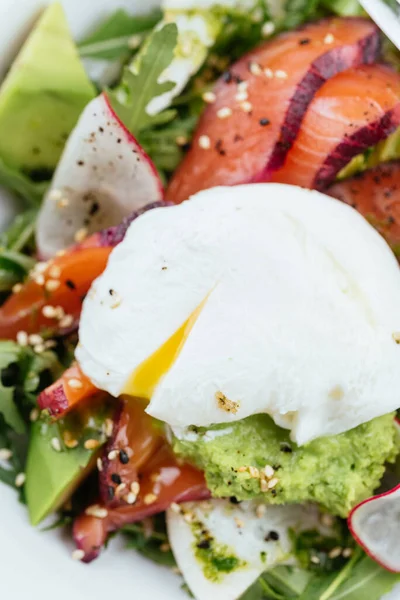 Close Shot Tasty Food Table — Stock Photo, Image