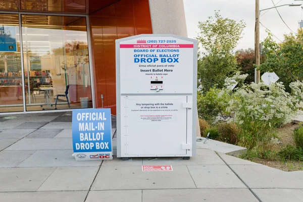 Official Ballot Drop Box Street — Stock Photo, Image