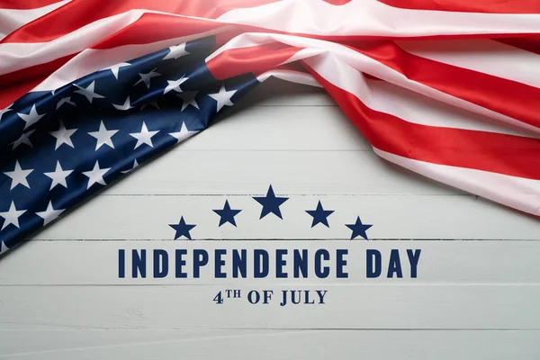 Usa Independence Day 4Th July Concept United States America Flag — Stock Photo, Image