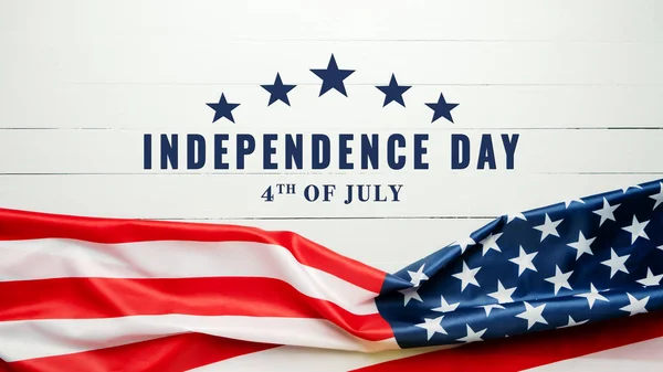 Usa Independence Day 4Th July Concept United States America Flag — Stock Photo, Image
