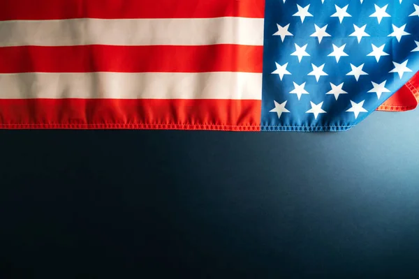 Martin Luther King Day Anniversary Abstrakter Hintergrund Der Amerikanischen Flagge — Stockfoto