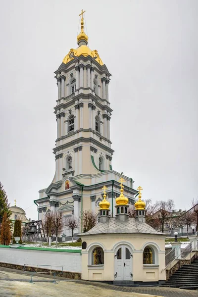 Почаев Украина 2020 Свято Успенская Почаевская Лавра Почаеве Украина Мрачным — стоковое фото