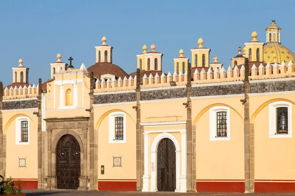 Piękny Widok Kościół Katolicki Meksyku — Zdjęcie stockowe