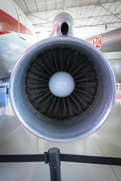 Airplane Turbine Close View — Stock Photo, Image