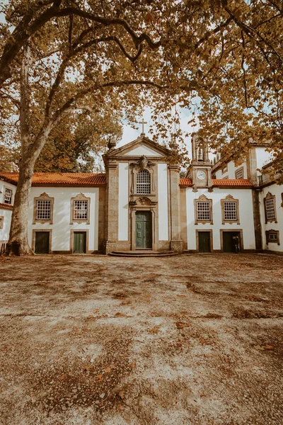 Antigua Casa Madera Ciudad — Foto de Stock