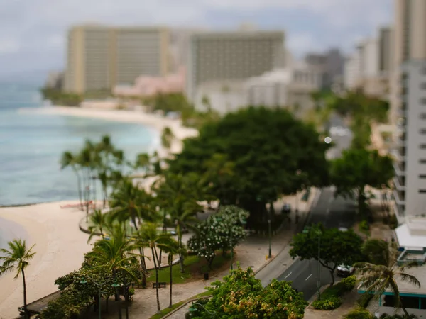 Hermosa Vista Ciudad Isla Del Océano Más Famoso — Foto de Stock