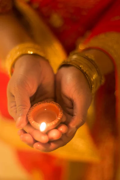 Diwali Festival Concept Background Diwali Lights — Stockfoto