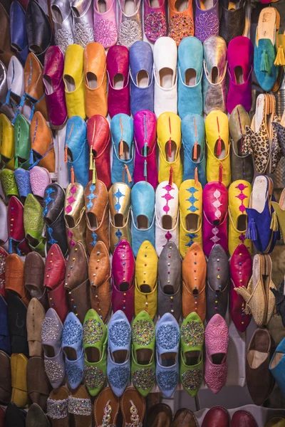 Sapatos Artesanais Estilo Africano Tradicional Para Venda — Fotografia de Stock